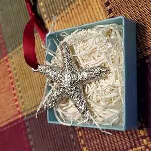 Silver Ornamental Starfish